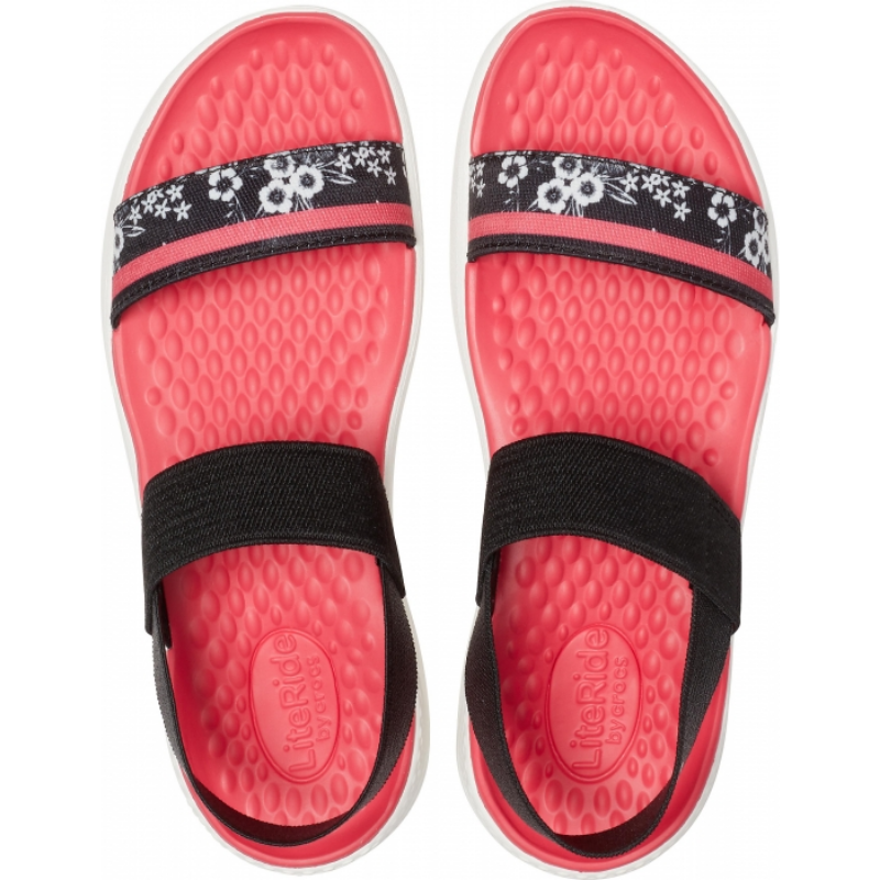 Crocs literide sandale crvene boje