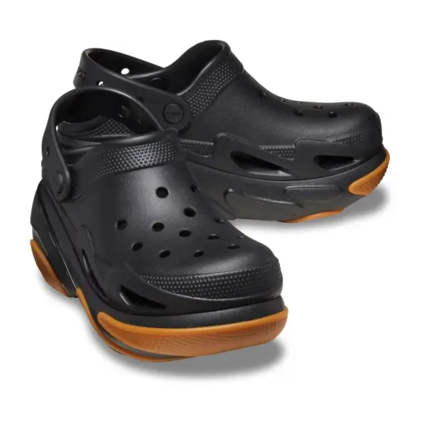 Crocs Bubble Crush Clog - Black:Gum6