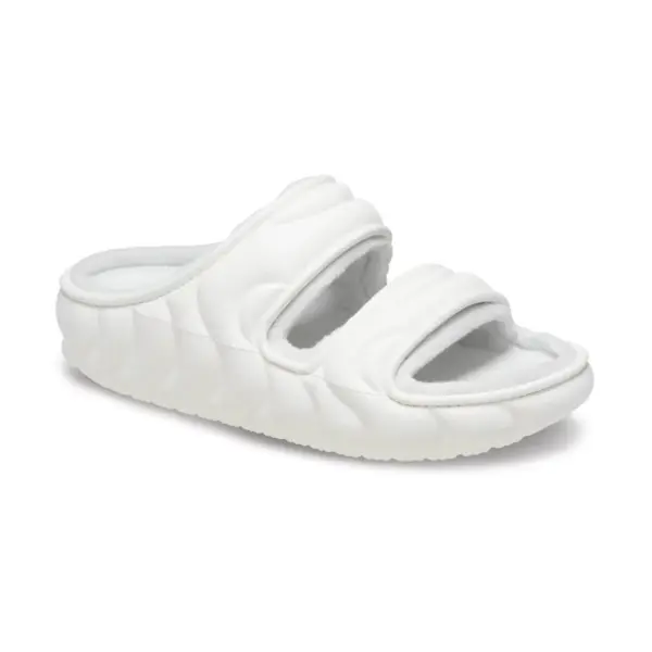 Crocs Classic Cozzzy Overpuff Sandal - White4