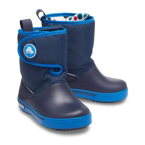 Crocs Kids Crocband II.5 Gust Boot - Navy : Bright Cobalt3