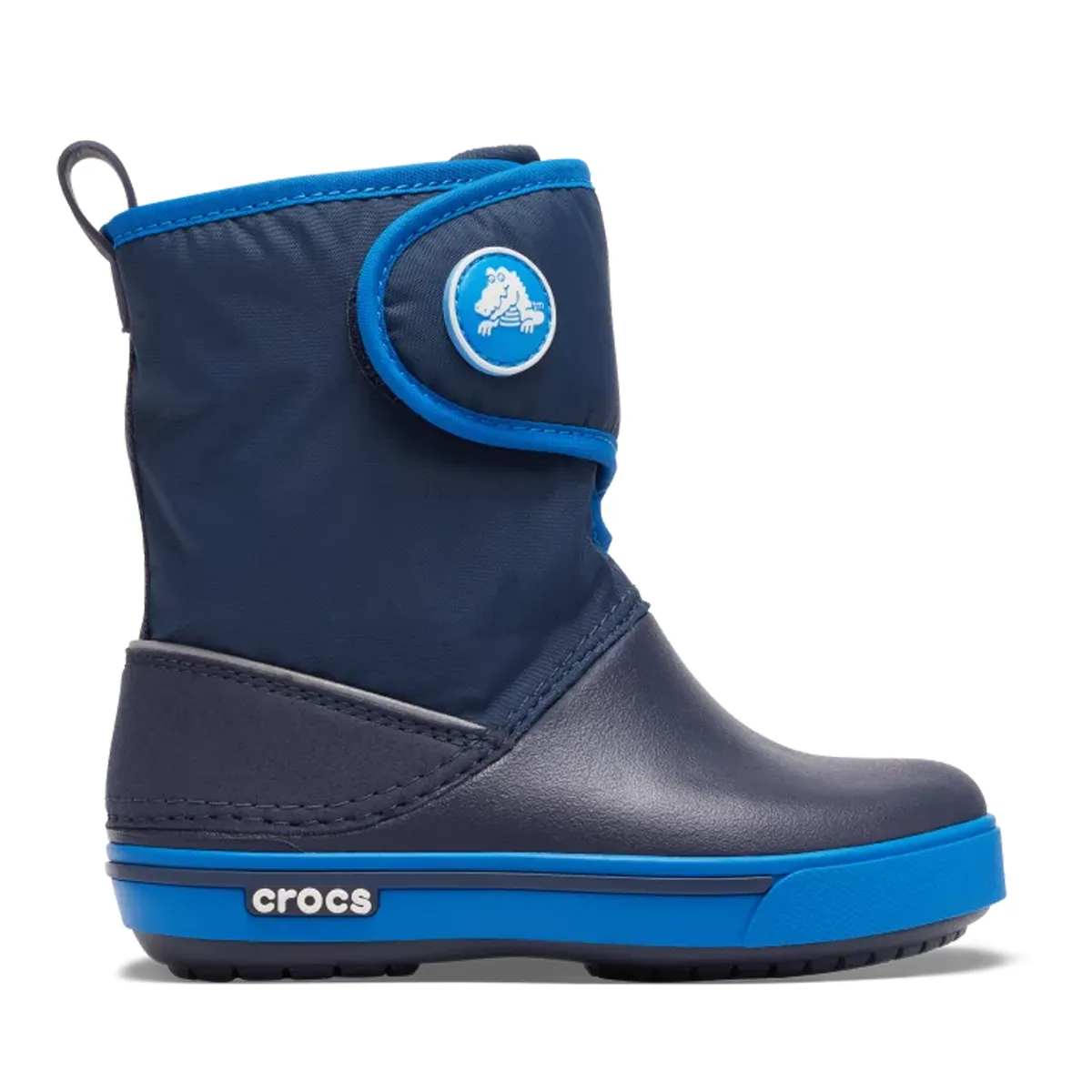 Crocs Kids Crocband II.5 Gust Boot - Navy : Bright Cobalt4