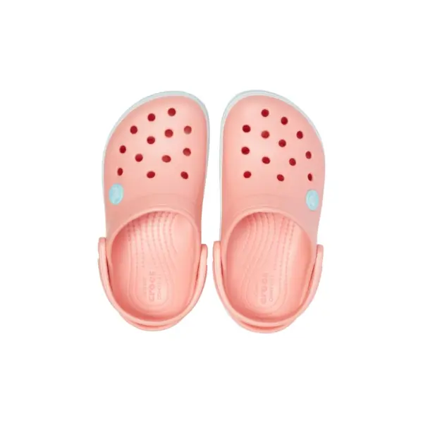 Crocs Kids Crocband™ Clog - Melon : Ice Blue3
