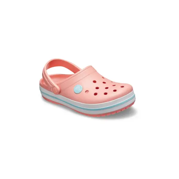Crocs Kids Crocband™ Clog - Melon : Ice Blue5