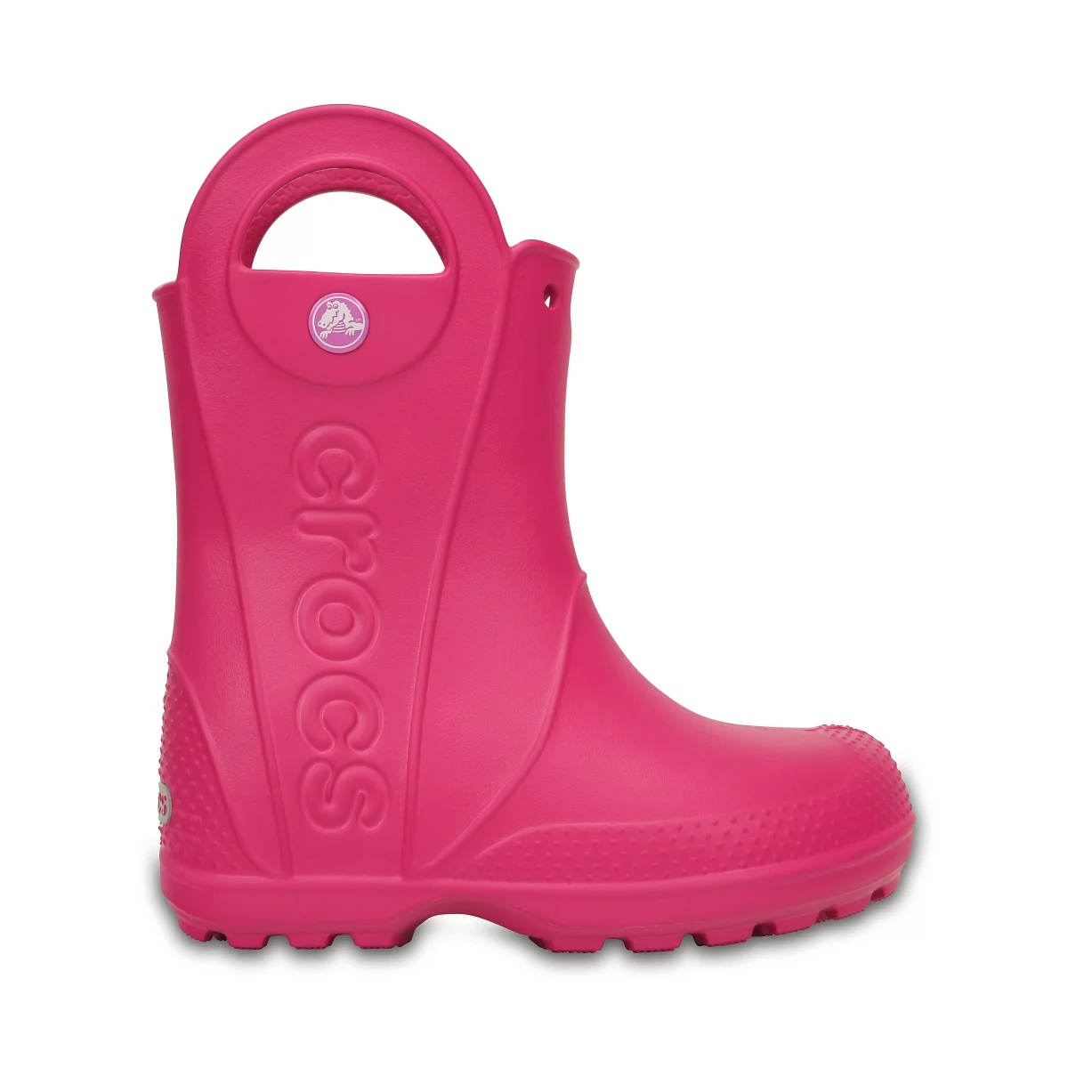 Crocs Kids’ Handle It Rain Boot - Candy Pink1
