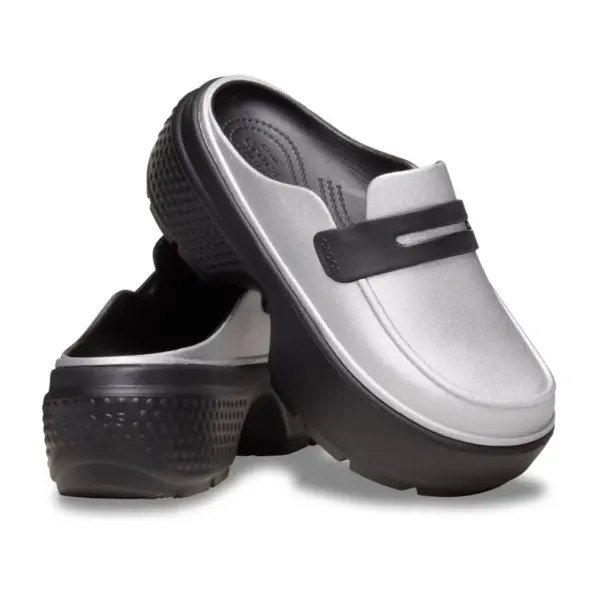Crocs Stomp Metallic Loafer4