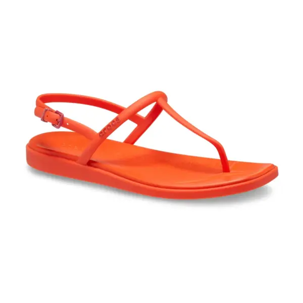 Crocs Womens Miami Thong Flip - Lava5