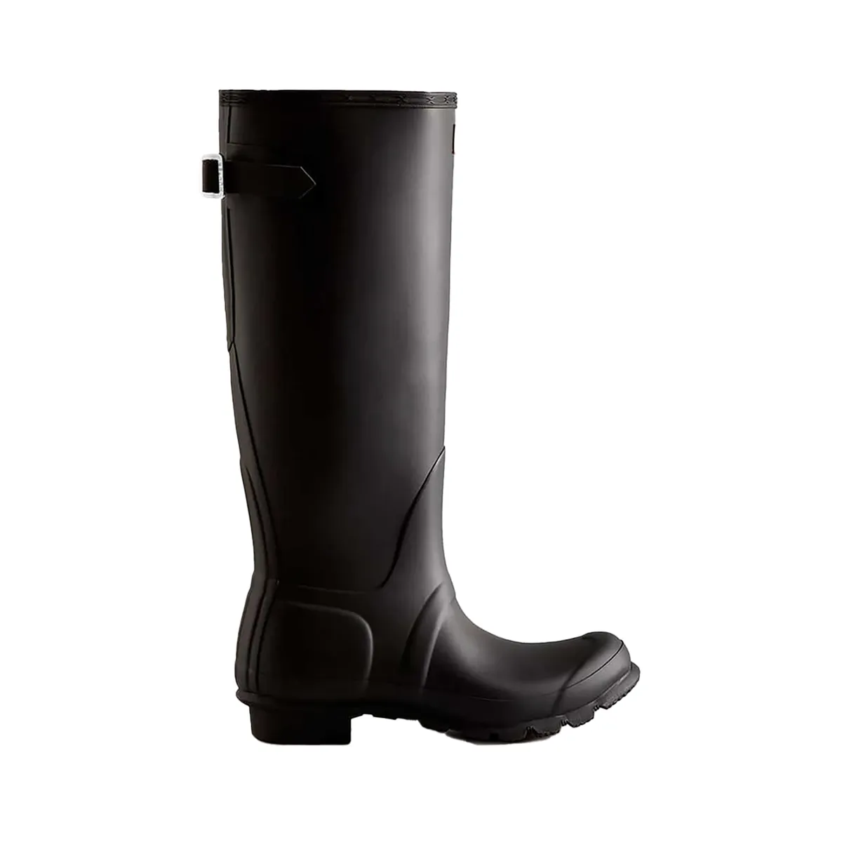 Hunter Original Back Adjustable Rain Boot - Black