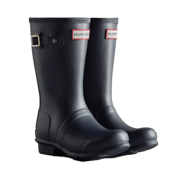 Hunter Original Big Kids Wellington Boots - Navy1