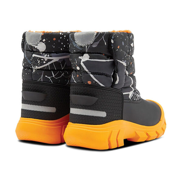 Hunter Original Kids Snow Boots - Molecular Splash Black2