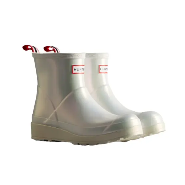 Hunter Original Play Short Boots Nebula – Silver1