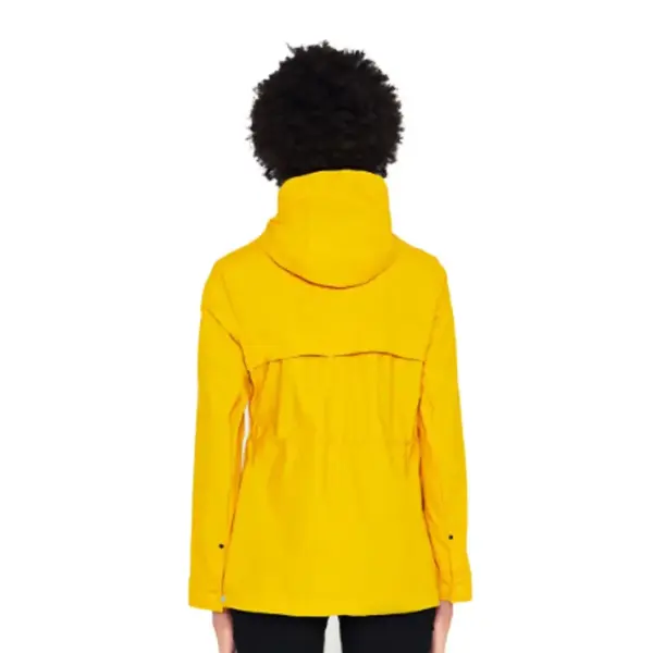 Hunter Women’s Original Lightweight Rubberised Jacket - Yellow2