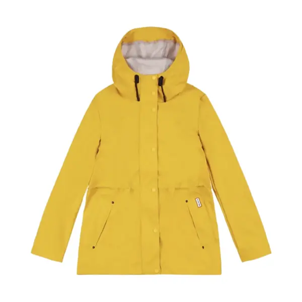 Hunter Women’s Original Lightweight Rubberised Jacket - Yellow5