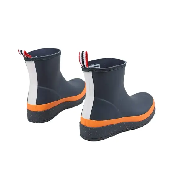 Hunter Women’s Original Short Rain Boot – Orange2