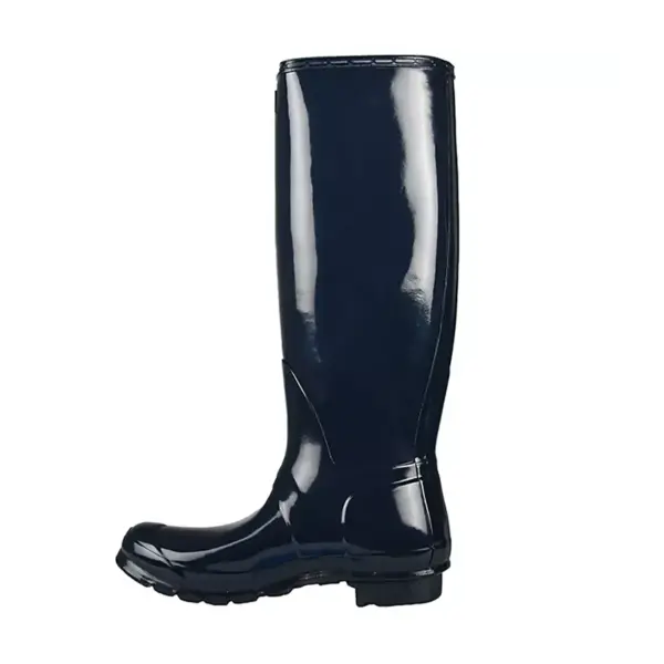 Hunter Women’s Original Tall Gloss Rain Boot - Navy1