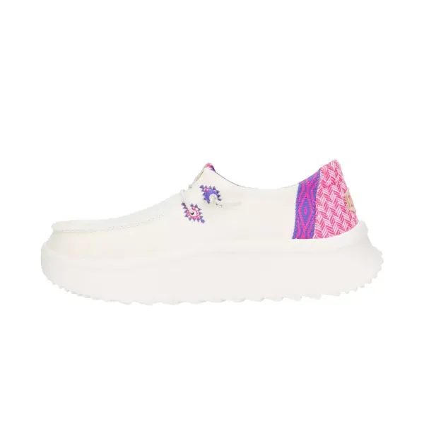Wendy Peak Chambray Woven WHITE:PINK3