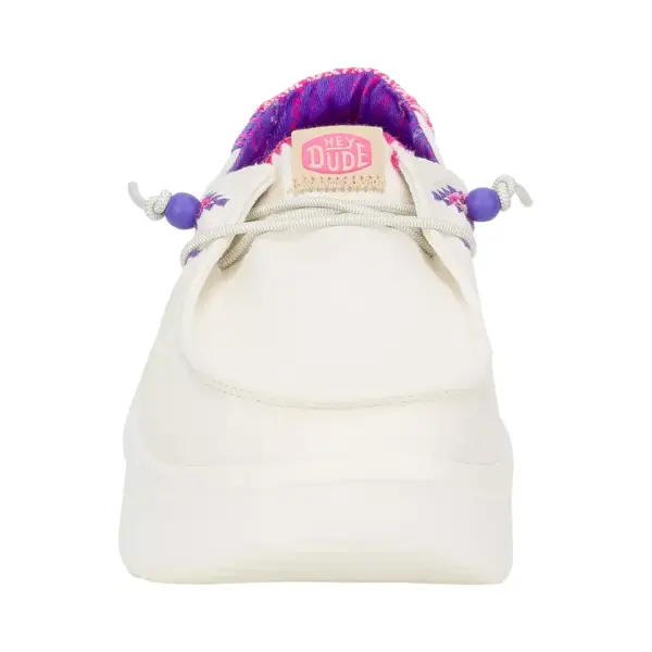 Wendy Peak Chambray Woven WHITE:PINK4