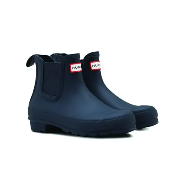 Women’s Original Chelsea Short Boots – Navy3