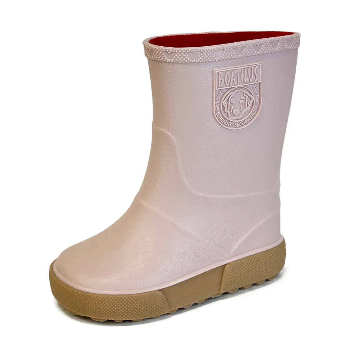 Boatilus Nautic gumene čizme za decu - Old pink/Beige