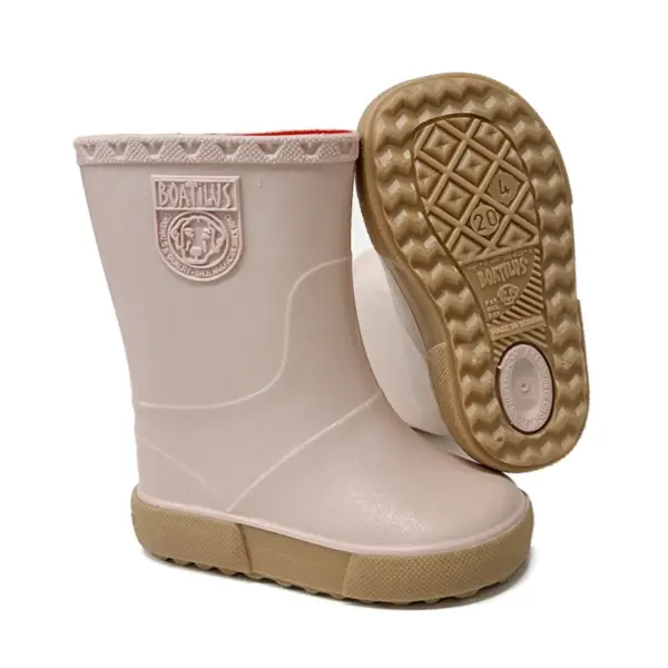 Boatilus gumene čizme za decu - Old pink:Beige2