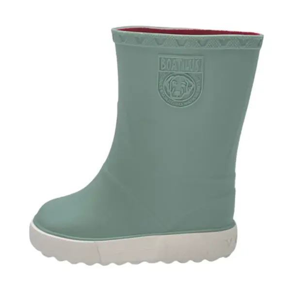 Boatilus gumene čizme za decu - Pastel green:White1