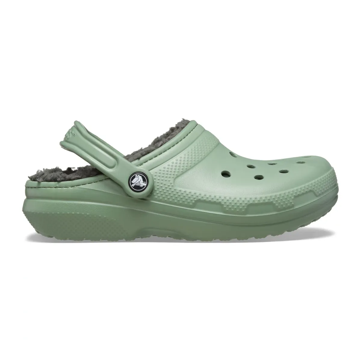 Crocs Classic Lined Clog - Moss/Multi