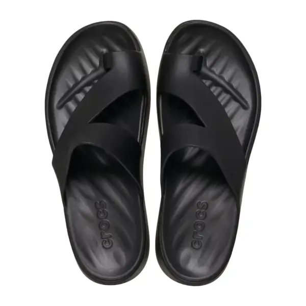 Crocs Getaway Platform Toe Loop - Black3