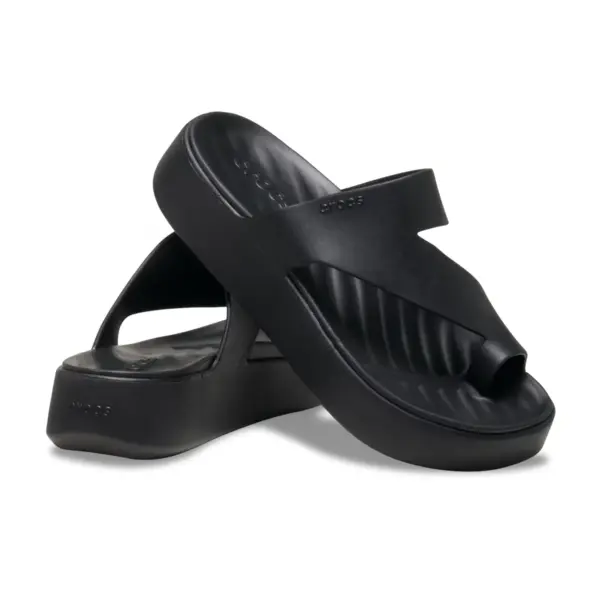 Crocs Getaway Platform Toe Loop - Black4