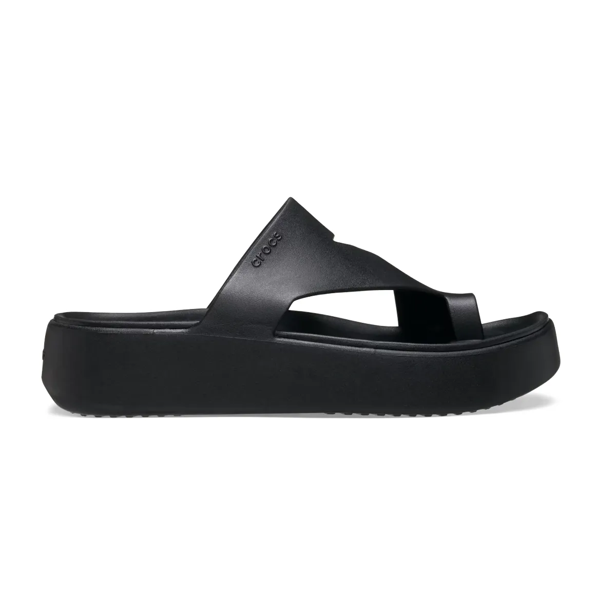 Crocs Getaway Platform Toe Loop - Black