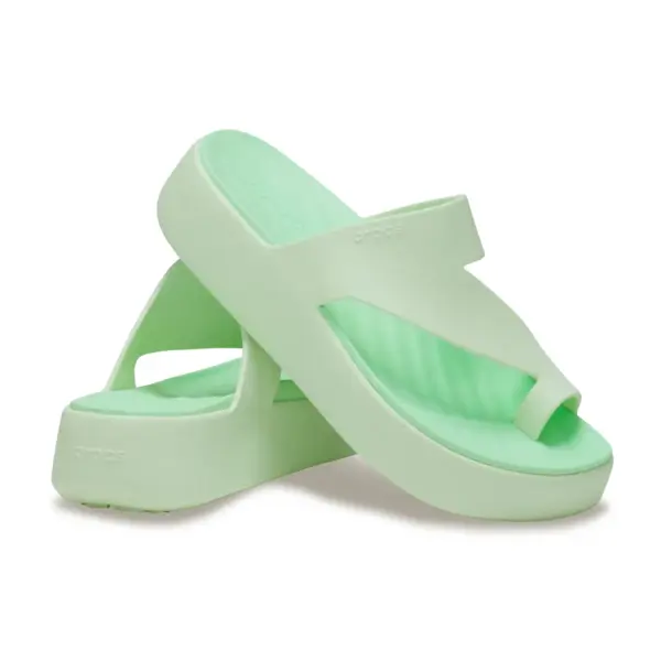 Crocs Getaway Platform Toe Loop - Jade Tint4