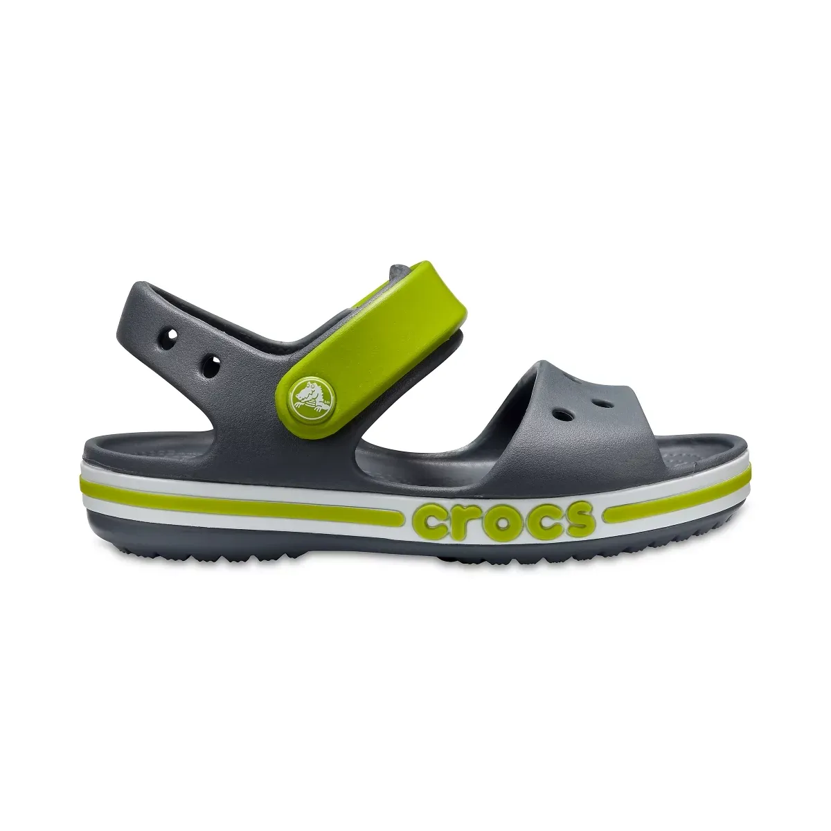 Crocs Kids Bayaband Sandal - Charcoal5
