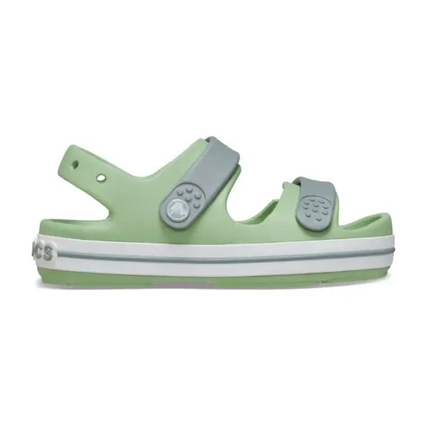 Crocs Kids Crocband™ Cruiser Sandal - Fair Green : Dusty Green6