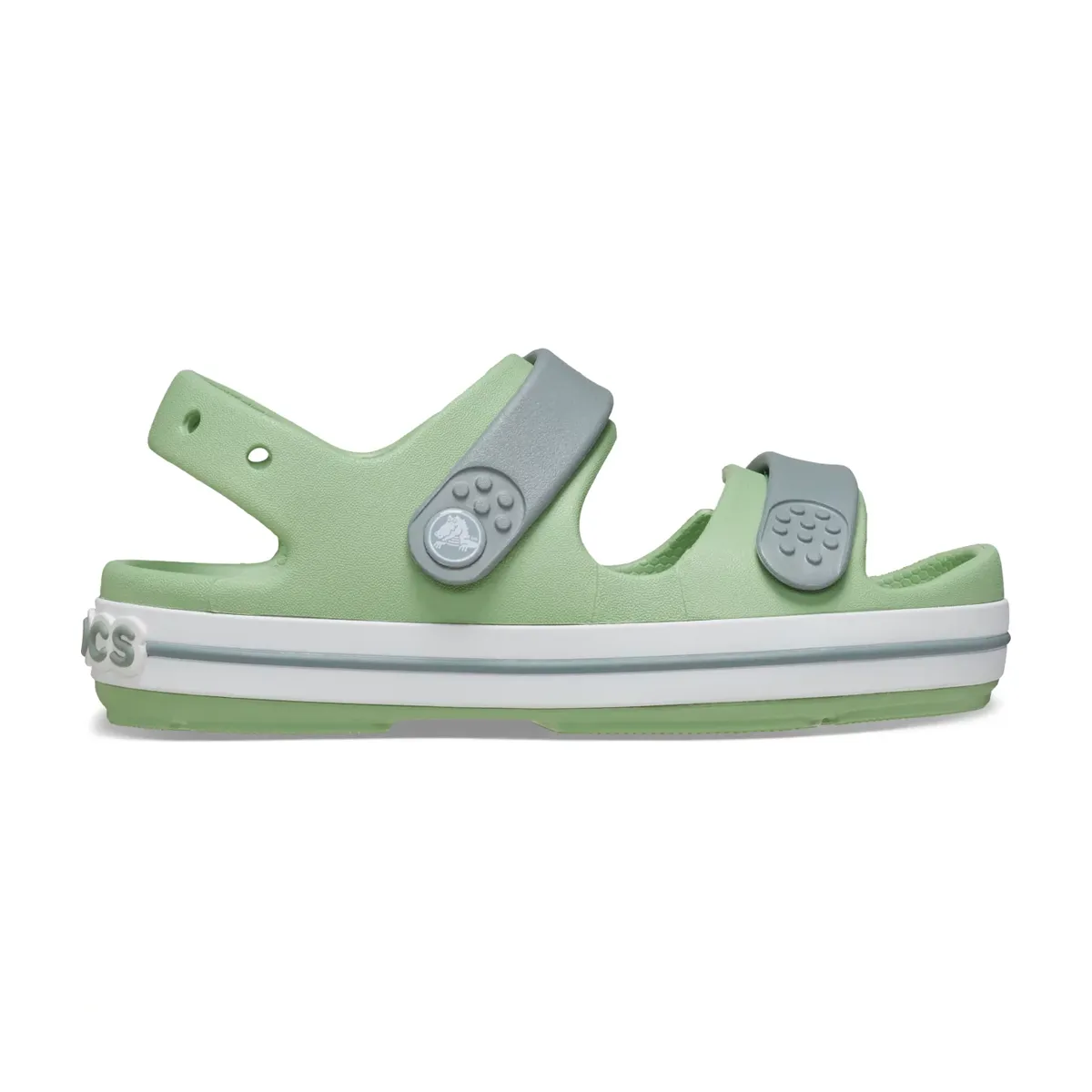 Crocs Kids Crocband™ Cruiser Sandal - Fair Green / Dusty Green
