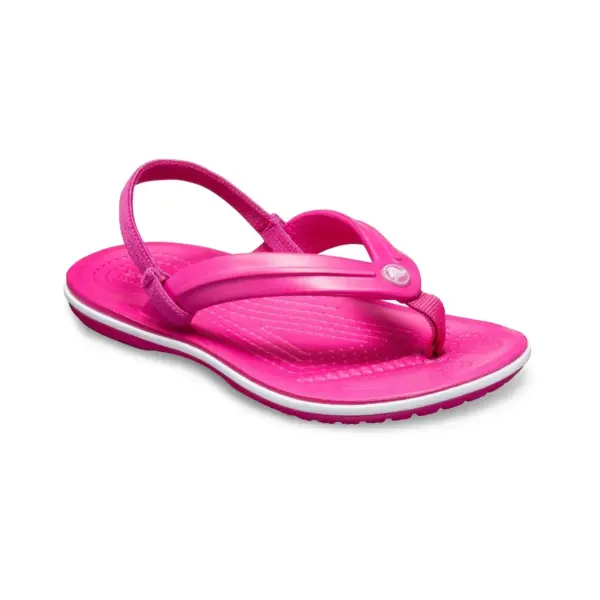 Crocs Kids Crocband™ Strap Flip - Candy Pink2
