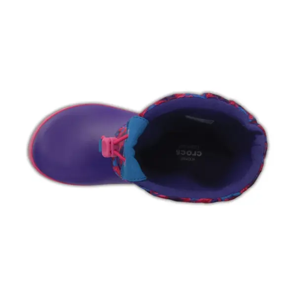 Crocs Kids Lodge Point Graphic Boot - Leopard3