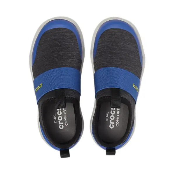 Crocs Kids Swiftwater™ Easy-On Heathered Shoe - Black1