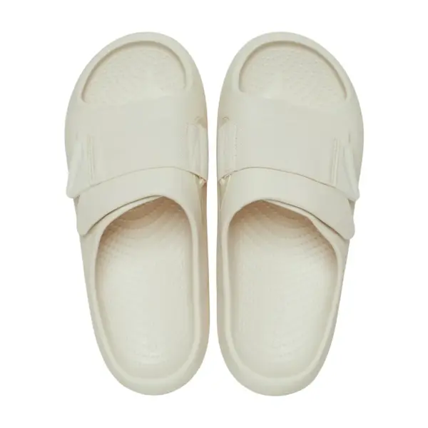 Crocs Mellow Luxe Recovery Slide - Stucco