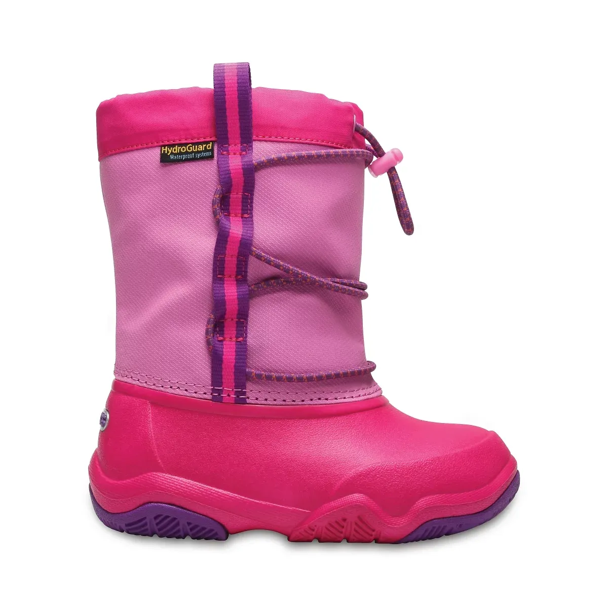 Crocs Swiftwater Waterproof Boot K - Party Pink : Candy Pink6