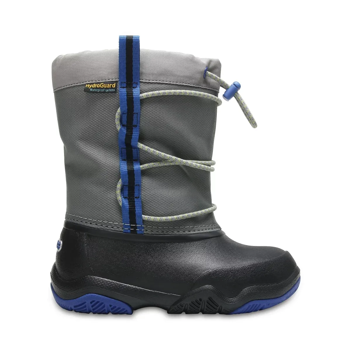 Crocs Swiftwater Waterproof Boot K - black:blue jean6
