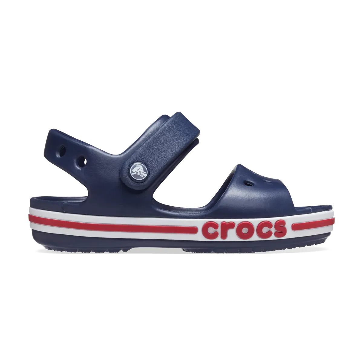 Crocs Kids Bayaband Sandal - Navy / Pepper