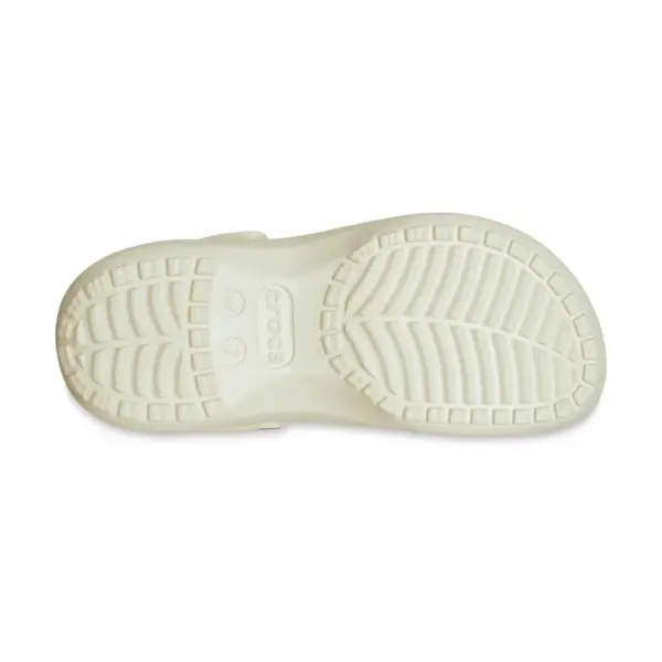 Crocs Womens Classic Platform Clog - Bone3