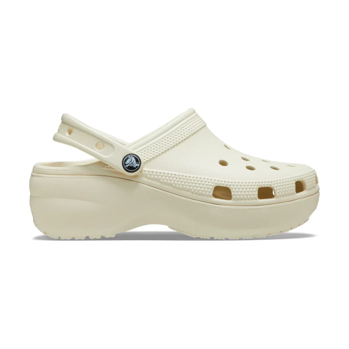 Crocs Womens Classic Platform Clog - Bone6