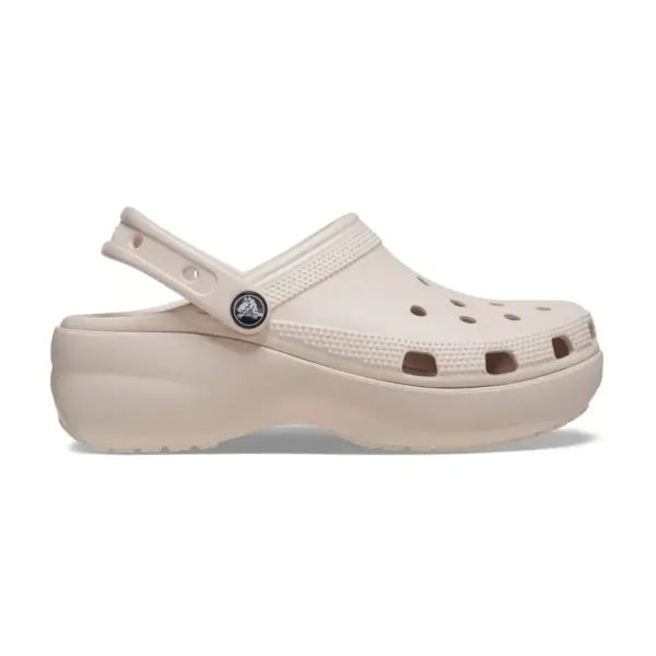 Crocs Womens Classic Platform Clog - Quartz6