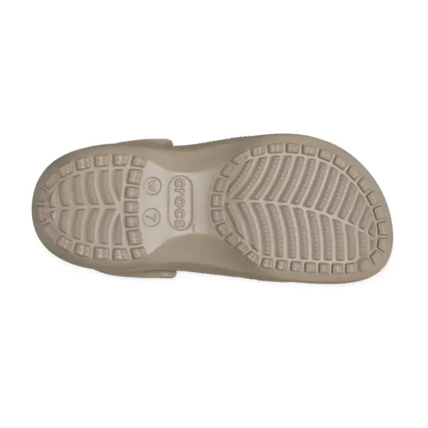 Crocs Womens Classic Platform Clog - Taupe4