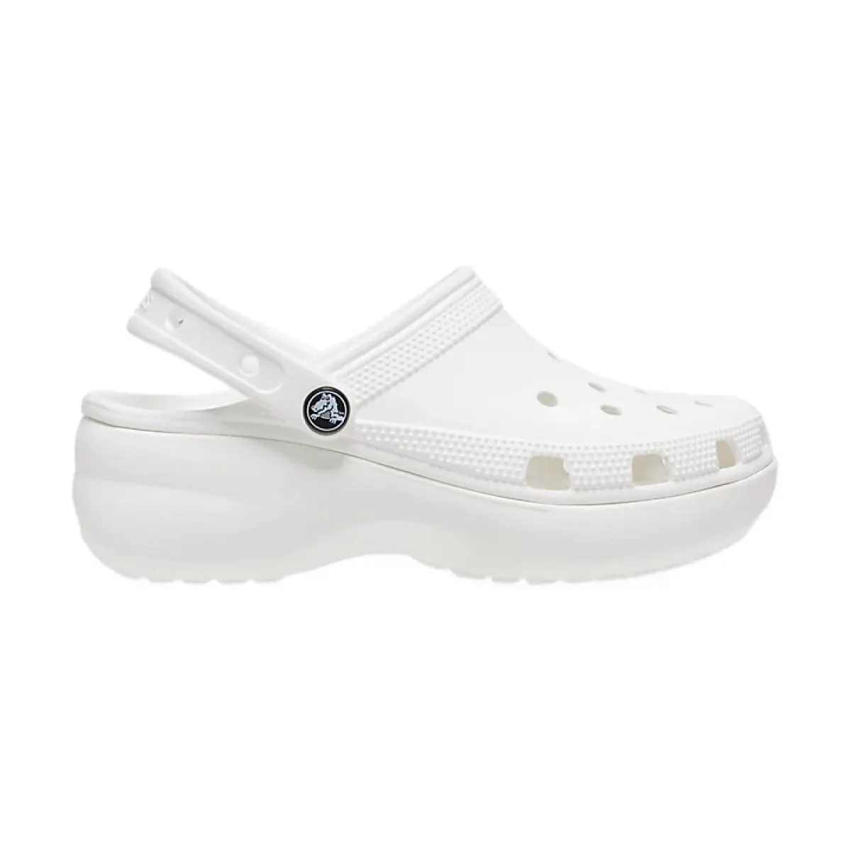 Crocs Womens Classic Platform Clog - White6