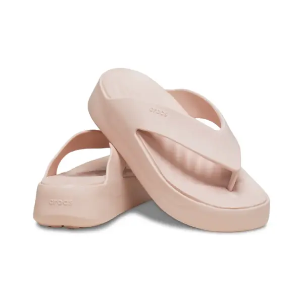 5Crocs Getaway Platform Flip - Quartz