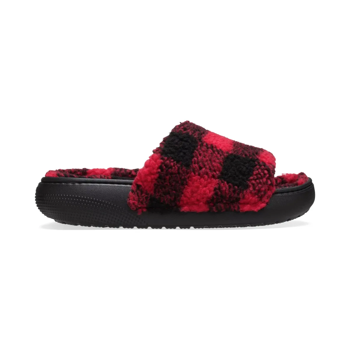 Crocs Classic Buffalo Check Slide