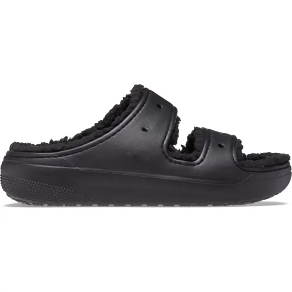Crocs Classic Cozzzy Sandal - Black : Black1