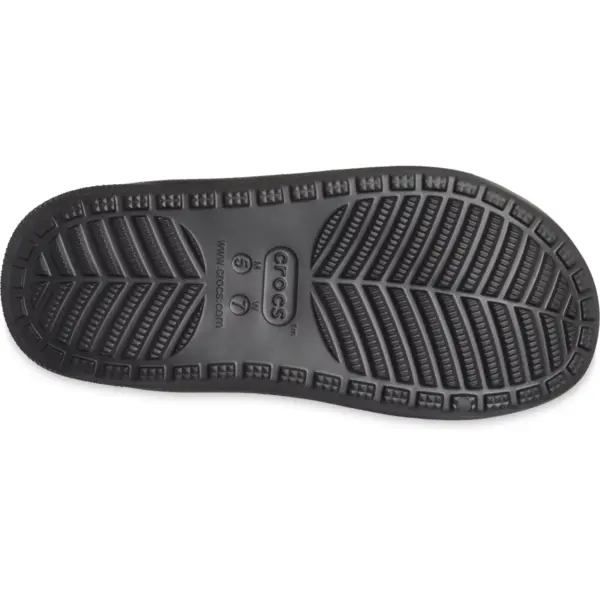 Crocs Classic Cozzzy Sandal - Black : Black5