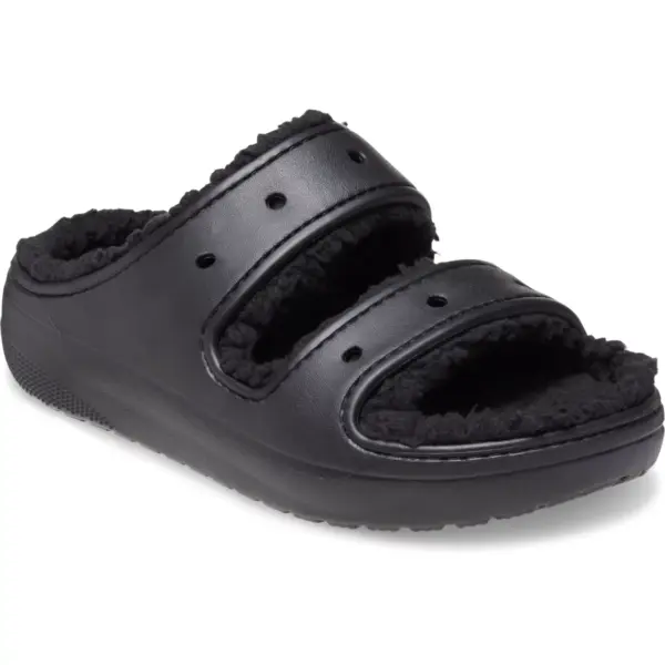 Crocs Classic Cozzzy Sandal - Black : Black6