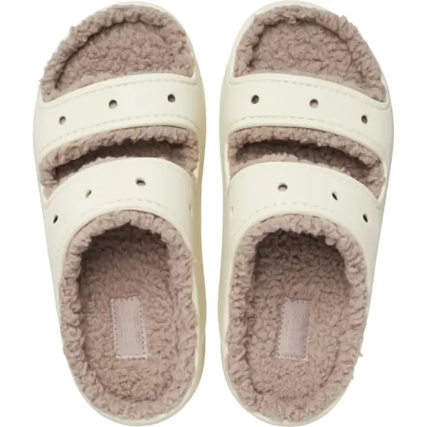 Crocs Classic Cozzzy Sandal - Bone:Mushroom4